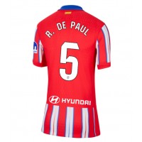 Atletico Madrid Rodrigo De Paul #5 Hemmatröja Kvinnor 2024-25 Korta ärmar